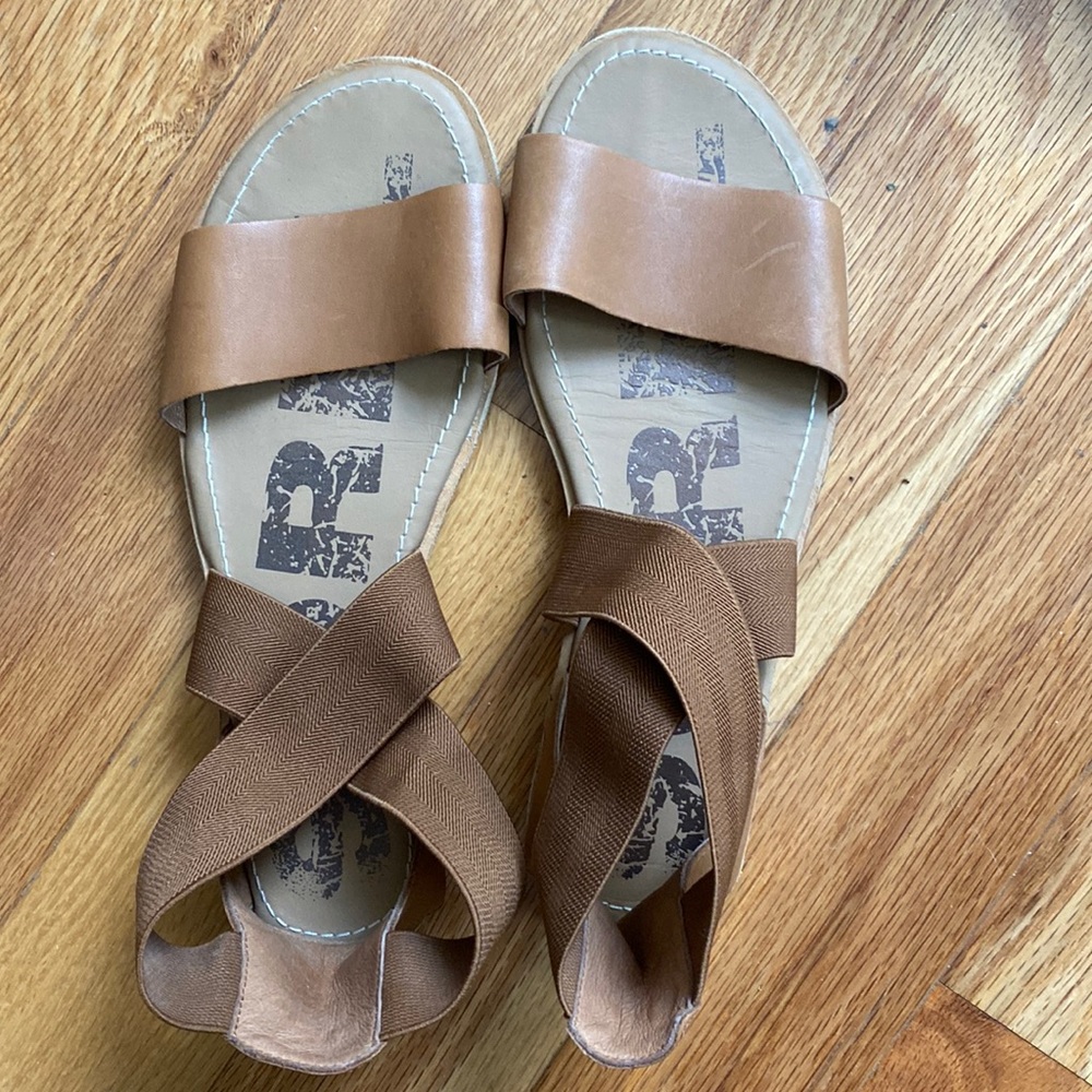 Sorel Ella Sandals in camel - like new